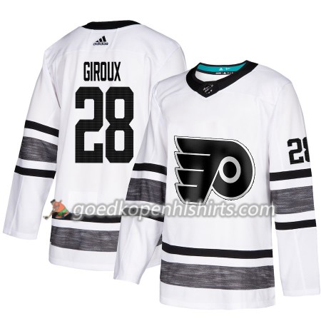 Philadelphia Flyers Claude Giroux 28 2019 All-Star Adidas Wit Authentic Shirt - Mannen